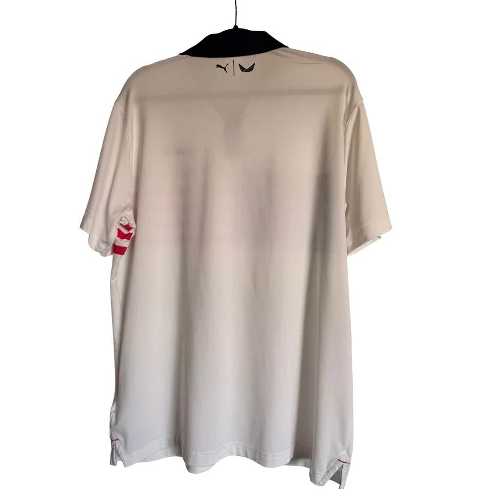 Puma Golf Volition America Mens Large Polo Shirt Spanish Wells Golf Club - Picture 4 of 12